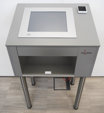 RFID-UHF-Ausgabepult - Aufsicht